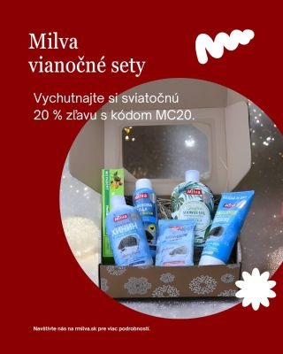 🎄 Sviatočná zľava –20 % na všetky vianočné balíčky! Kód: MC20 Hľadáte darček, ktorý má zmysel? Naše vianočné balíčky sú...