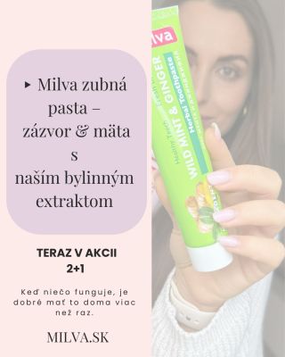 Zázvor a mäta. Nie ako príchuť. Ako funkcia. V tejto zubnej paste používame náš bylinný extrakt, spracovaný tak, aby si...